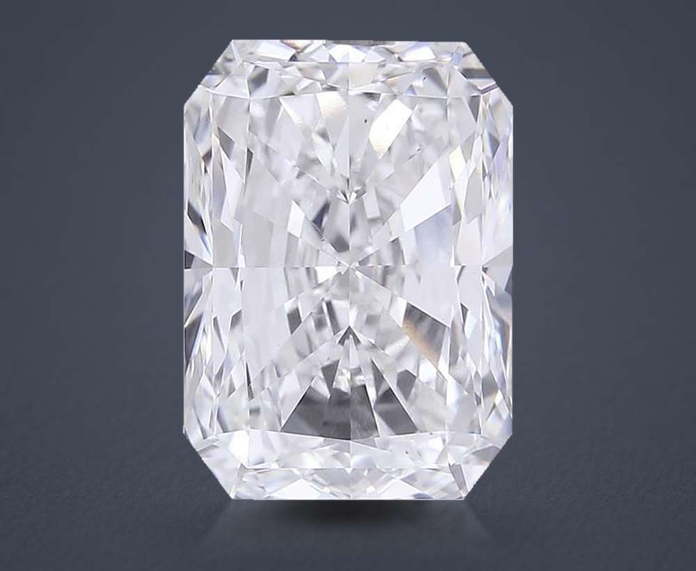 18.07ct G VS1 Rare Carat Ideal Cut Radiant Lab Grown Diamond
