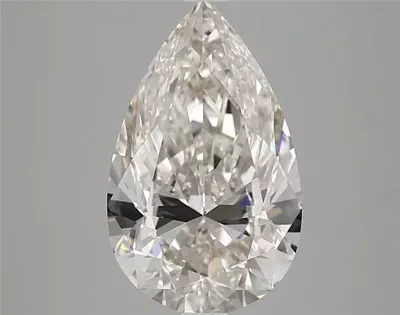 3.52ct J VVS1 Rare Carat Ideal Cut Pear Diamond