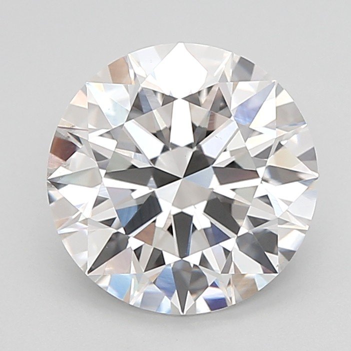 3.00ct F VS2 Rare Carat Ideal Cut Round Lab Grown Diamond