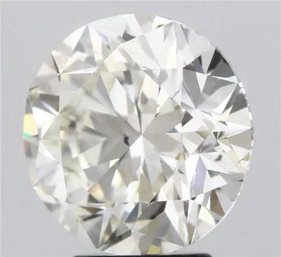 3.80ct J SI1 Excellent Cut Round Diamond