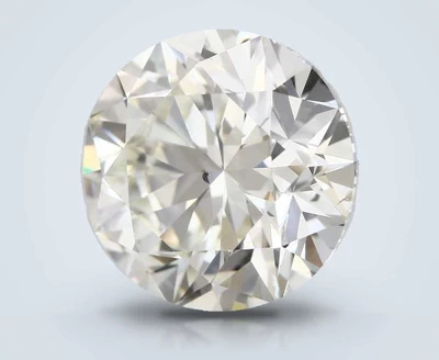 3.80ct J SI1 Excellent Cut Round Diamond