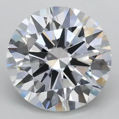 3.00ct E VS1 Rare Carat Ideal Cut Round Lab Grown Diamond