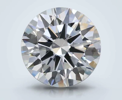 3.00ct E VS1 Rare Carat Ideal Cut Round Lab Grown Diamond