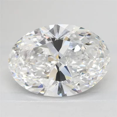 2.14ct D VVS1 Rare Carat Ideal Cut Oval Lab Grown Diamond