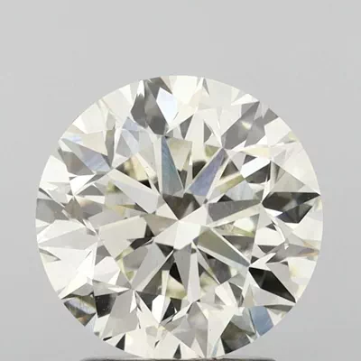 3.16ct J VS1 Very Good Cut Round Lab Grown Diamond