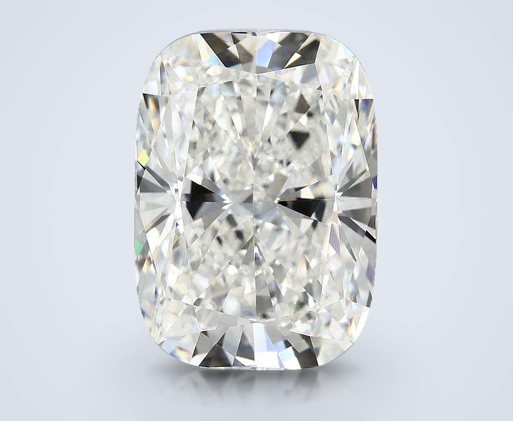10.20ct F VVS2 Rare Carat Ideal Cut Cushion Lab Grown Diamond