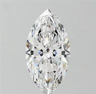 5.15ct D IF Rare Carat Ideal Cut Marquise Diamond