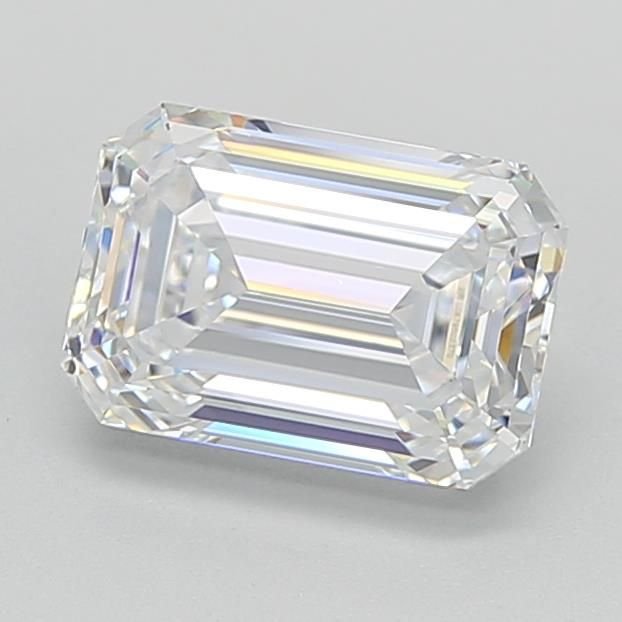 1.78ct D VS1 Rare Carat Ideal Cut Emerald Lab Grown Diamond