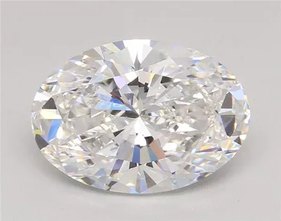 4.05ct E VS1 Rare Carat Ideal Cut Oval Lab Grown Diamond