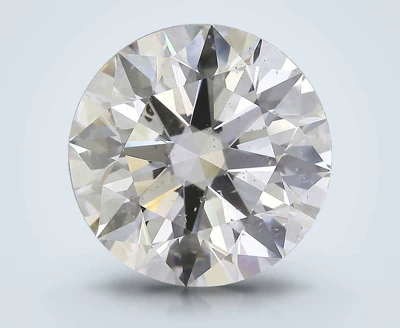 8.10ct J SI2 Rare Carat Ideal Cut Round Diamond