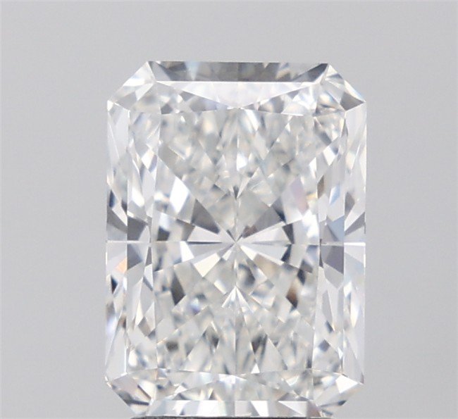 3.09ct E VVS2 Rare Carat Ideal Cut Radiant Lab Grown Diamond