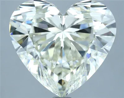 5.01ct J VVS1 Rare Carat Ideal Cut Heart Diamond