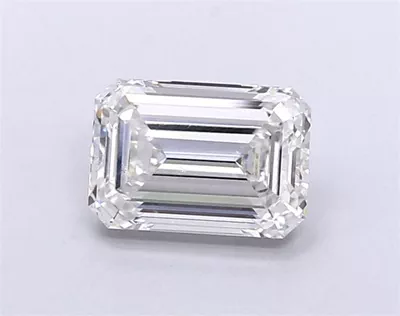 1.82ct F VS2 Rare Carat Ideal Cut Emerald Lab Grown Diamond