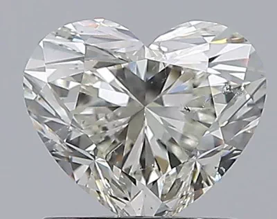 1.12ct K SI1 Rare Carat Ideal Cut Heart Diamond