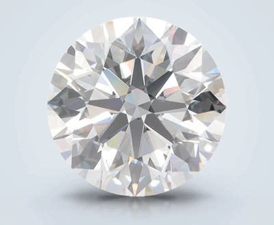 5.02ct D FL Rare Carat Ideal Cut Round Lab Grown Diamond