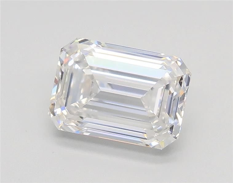 1.32ct D VS1 Rare Carat Ideal Cut Emerald Lab Grown Diamond