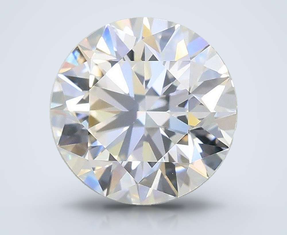 2.04ct E VVS2 Excellent Cut Round Lab Grown Diamond