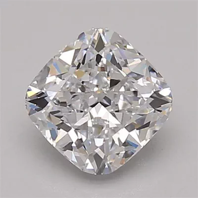 1.07ct D VVS2 Rare Carat Ideal Cut Cushion Lab Grown Diamond