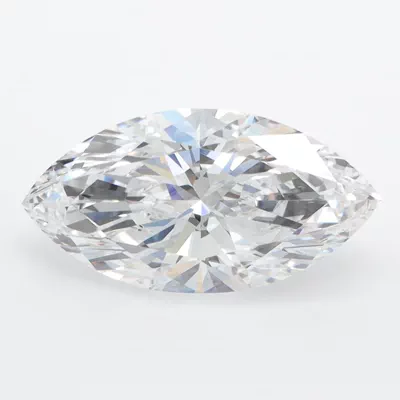 2.39ct D FL Rare Carat Ideal Cut Marquise Lab Grown Diamond