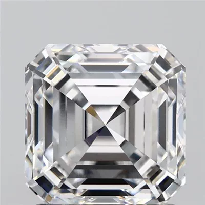 1.74ct E VS1 Rare Carat Ideal Cut Asscher Lab Grown Diamond