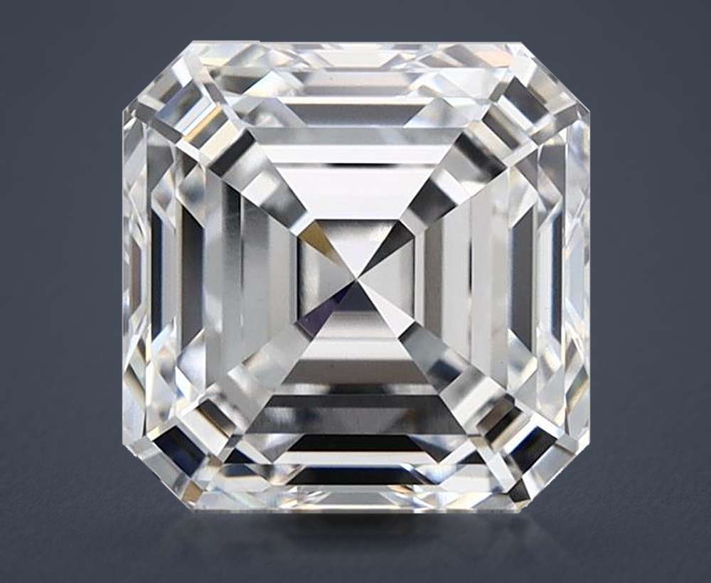 1.74ct E VS1 Rare Carat Ideal Cut Asscher Lab Grown Diamond