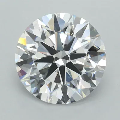 2.54ct D VVS1 Rare Carat Ideal Cut Round Lab Grown Diamond