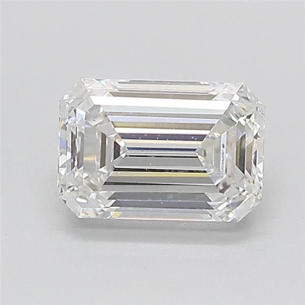 1.15ct D VS1 Rare Carat Ideal Cut Emerald Lab Grown Diamond