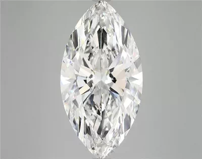 6.50ct E VVS2 Rare Carat Ideal Cut Marquise Lab Grown Diamond