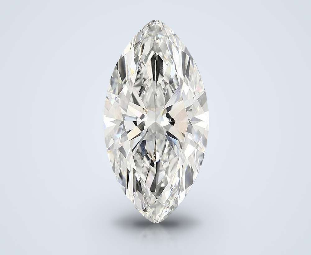 6.50ct E VVS2 Rare Carat Ideal Cut Marquise Lab Grown Diamond