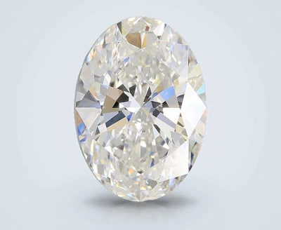 2.55ct F VS2 Rare Carat Ideal Cut Oval Lab Grown Diamond