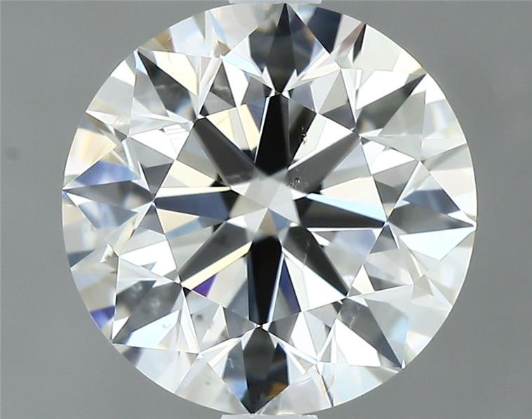2.17ct I SI1 Rare Carat Ideal Cut Round Diamond