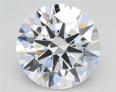 2.41ct D VVS2 Rare Carat Ideal Cut Round Lab Grown Diamond