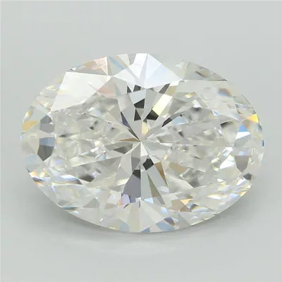 3.59ct E VVS2 Rare Carat Ideal Cut Oval Lab Grown Diamond