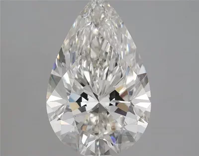 2.52ct H VS1 Rare Carat Ideal Cut Pear Lab Grown Diamond