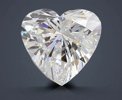 4.01ct D VS1 Very Good Cut Heart Lab Grown Diamond