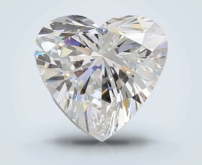 4.01ct D VS1 Very Good Cut Heart Lab Grown Diamond