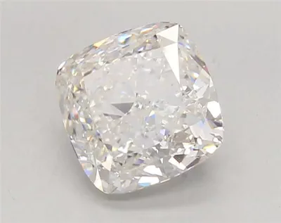 3.03ct F VVS2 Rare Carat Ideal Cut Cushion Lab Grown Diamond