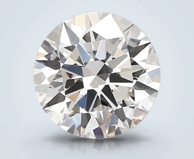2.51ct F VVS2 Rare Carat Ideal Cut Round Lab Grown Diamond