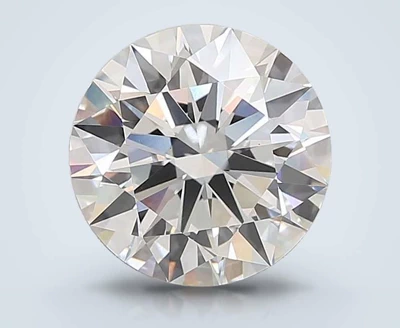 5.34ct F VS1 Rare Carat Ideal Cut Round Lab Grown Diamond