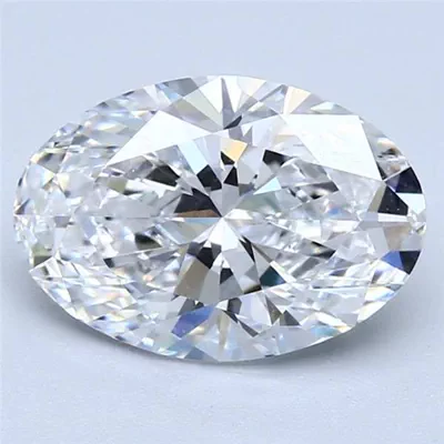 2.90ct G VS1 Rare Carat Ideal Cut Oval Lab Grown Diamond