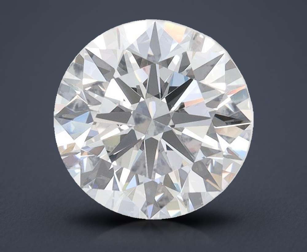 2.62ct D VVS1 Rare Carat Ideal Cut Round Lab Grown Diamond