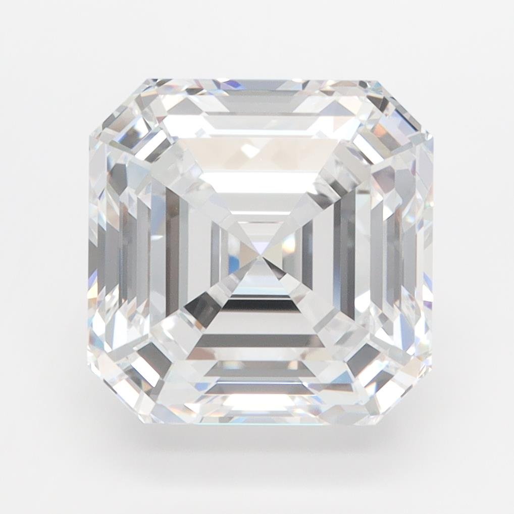 5.02ct D VVS2 Rare Carat Ideal Cut Asscher Lab Grown Diamond