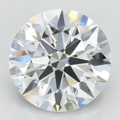 3.15ct E VVS1 Rare Carat Ideal Cut Round Lab Grown Diamond