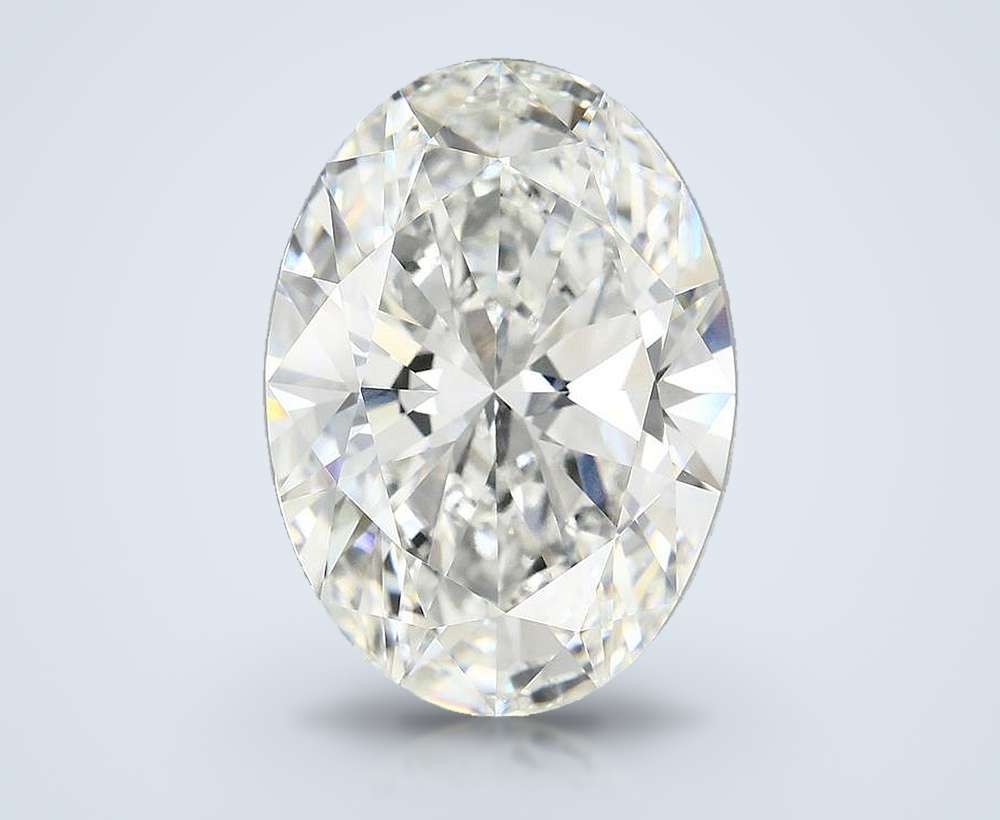 10.88ct F VVS2 Rare Carat Ideal Cut Oval Lab Grown Diamond