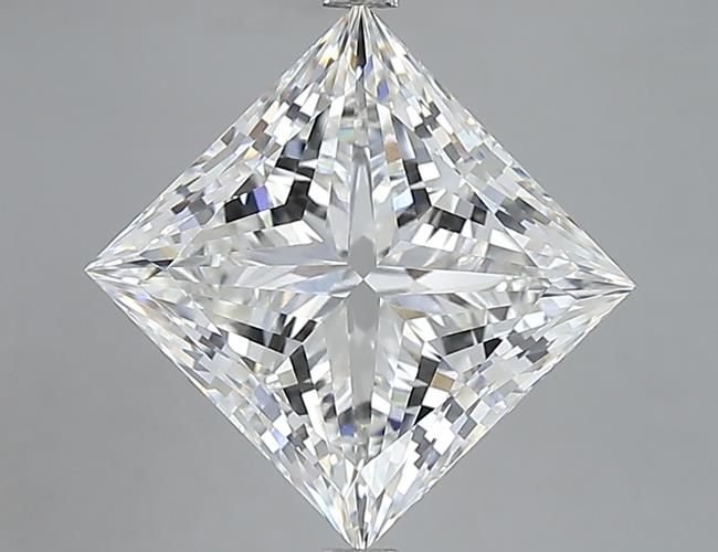 10.09ct F VVS2 Excellent Cut Princess Lab Grown Diamond