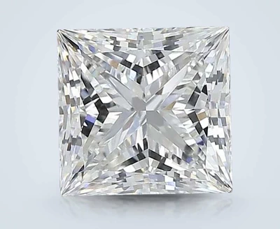10.09ct F VVS2 Excellent Cut Princess Lab Grown Diamond