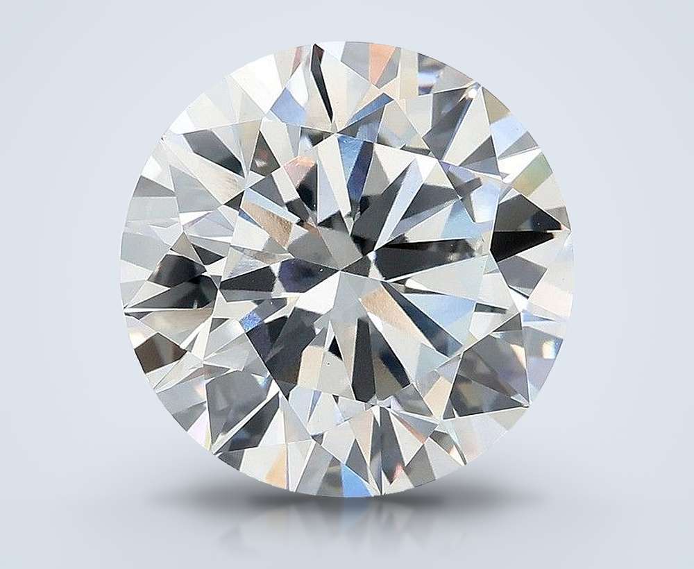 9.52ct E VVS2 Excellent Cut Round Lab Grown Diamond