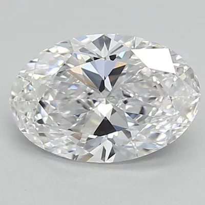1.10ct D VVS1 Rare Carat Ideal Cut Oval Lab Grown Diamond