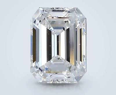1.21ct E SI1 Rare Carat Ideal Cut Emerald Diamond