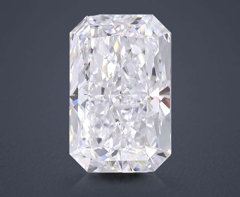 8.99ct D VS1 Very Good Cut Radiant Lab Grown Diamond